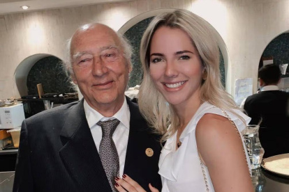 El padre de la primera dama de Ecuador, Lavinia Valbonesi, a muerto este 20 de junio.