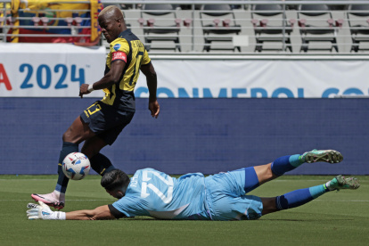 Enner Valencia no podrá jugar en el partido contra Jamaica como consecuencia de su expulsión durante el encuentro con Venezuela.