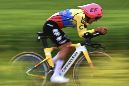 La Locomotora del Carchi terminó la etapa 8 en el puesto 43.