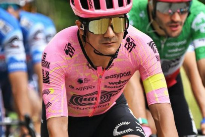 El ecuatoriano está a más de 7 minutos del líder en la general.