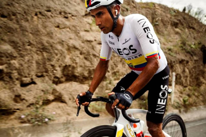 Jhonatan Narváez cumple una fuerte preparación para pelear por la medalla olímpica.