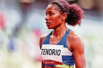 Ángela Tenorio será una de las representantes del atletismo ecuatoriano en París 2024