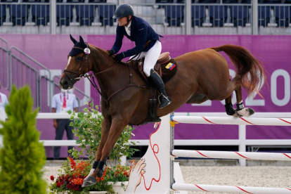 Nicolas Wettstein llegó hasta el tercer día de participación de Ecuestre en París 2024