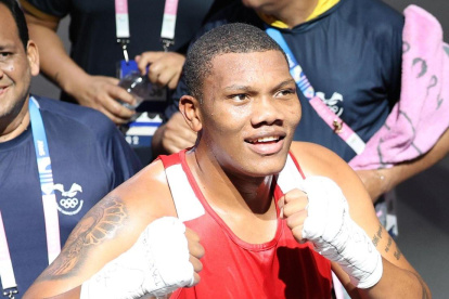 El Ecuatoriano Gerlon Congo obtuvo su primera victoria en el debut en unos Juegos Olímpicos