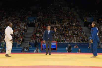 Vanessa Chalá se enfrentó a Khuslen Oteonbayar de Mongolia