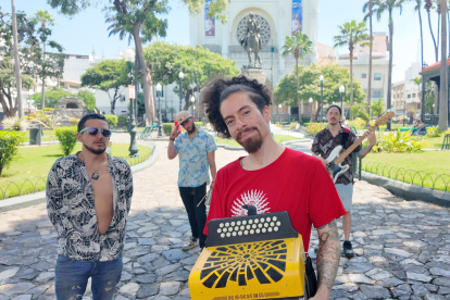 La banda Iguana Brava se conformó en 2017 y ahora está radicada en Quito.