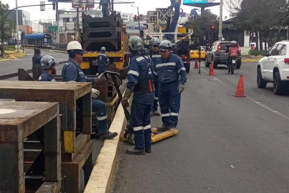 Con la renovación el carril de la Ecovía tendrá pavimento rígido (hormigón).