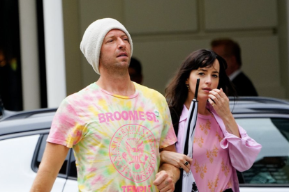 Chris Martin y Dakota Johnson empezaron su relación en 2017.