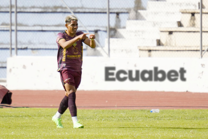 Enzo Fernández de Mushuc Runa hizo tres goles a Orense