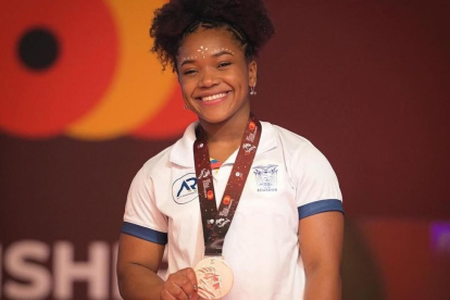 Jessica Palacios ya fue medallista mundial en dos eventos prejuveniles el año pasado. Ahora confirma su potencial.