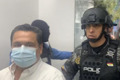 El 5 de marzo de 2024 fue arrestado Pablo Muentes,exlegislador Social Cristiano.