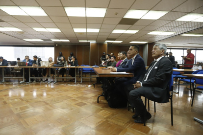 Quito. El caso Metástasis se tramita en la Corte Nacional de Justicia debido al fuero de algunos procesados.