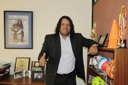 Jacinto Espinoza fue portero de la selección ecuatoriana de fútbol