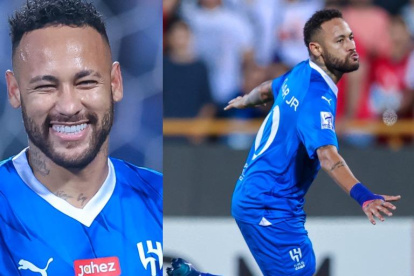 Neymar esta de regreso a las canchas, un año después.