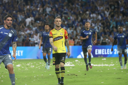 Damián Díaz en 2024 con Barcelona solo alcanzó a disputar el Clásico del Astillero jugado en el Capwell