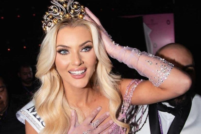 Victoria Kjaer Theilvig tras coronarse como Miss Universo 2024