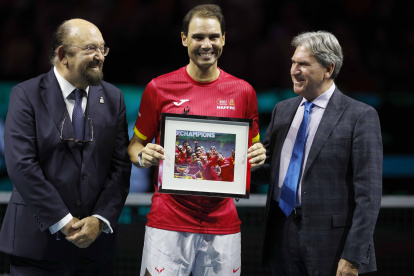 Nadal fue condecorado por la Federación Internacional, la Española y la ATP.