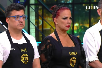 Carla Sala es la segunda eliminada de Masterchef Celebrity Ecuador 2024.