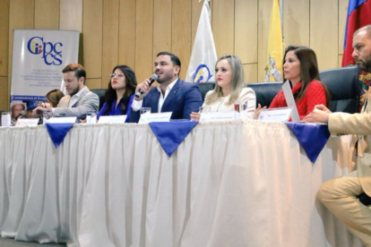 El pleno del Consejo de Participación Ciudadana y Control Social, en reunión del miércoles 4 de diciembre del 2024.