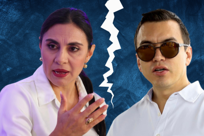 La vicepresidenta suspendida Verónica Abad y el Gobierno de Daniel Noboa tienen versiones diferentes del origen de la pugna.