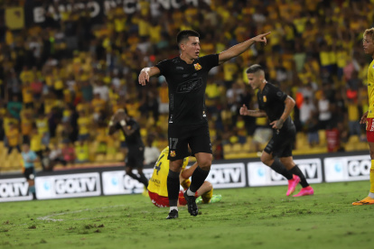 Fernando Gaibor disputó 63 partidos con Barcelona SC entre las temporadas 2023. Anotó 2 goles y repartió 5 asistencias.