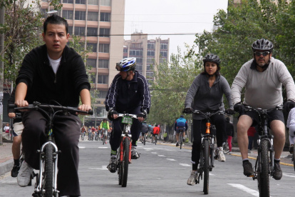 El recorrido del paseo dominical es de 28.7 kilómetros y va desde el Parque de los Recuerdos hasta Quitumbe.
