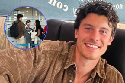 Shawn Mendes en el aeropuerto de Guayaquil