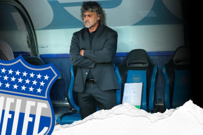 Leonel Álvarez no aseguró su continuidad en el banquillo de Emelec.