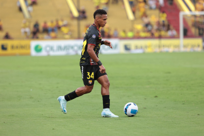 Jandry Gómez, ofensivo del Barcelona SC.
