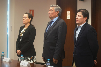 Claudia Salgado, José Terán y Jorge Benavides fueron designados como los nuevos jueces de la Corte Constitucional.