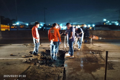 Los trabajos iniciaron el 28 de febrero.