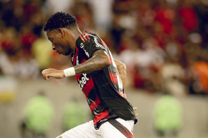 Gonzalo Plata ha sido titular en los partidos de Flamengo en el Campeonato Carioca