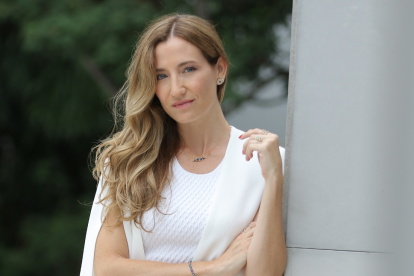 Gabriela Goldbaum exesposa del presidente Daniel Noboa participará en la Asamblea Nacional este martes.