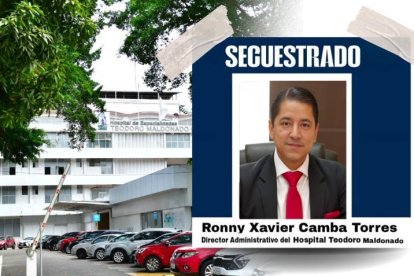 Ronny Camba, director administrativo del Teodoro Maldonado Carbo, fue secuestrado la noche del 31 de enero del 2025.