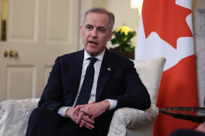 Foto de archivo del primer ministro de Canadá, Mark Carney.