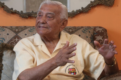 El defensor Luciano Macías (+) fue capitán de Barcelona SC en los años 50s y 60s.