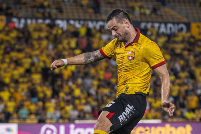 Octavio Rivero y su buen año en Barcelona SC.
