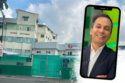 El periodista deportivo se encuentra hospitalizado en una clínica de Guayaquil