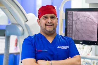 El cardiólogo Fausto Heredia.