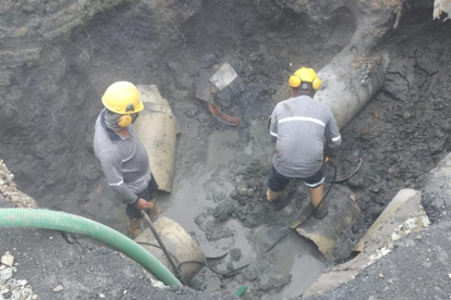 El corte se realizará por trabajos de instalación de válvula para el macro-medidor de la planta de tratamiento de AAPP al sector Daule.