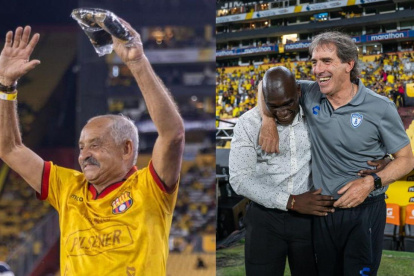 El reconocimiento a glorias del futbol, así como el abrazo entre Almada y Castillo forman parte de los momentos más emotivos de la Noche del Centenario