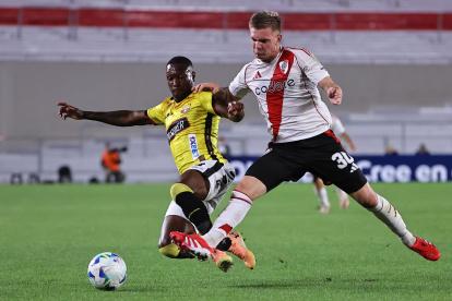 Barcelona SC y River Plate igualaron 1-1 en el duelo disputado en Buenos Aires.