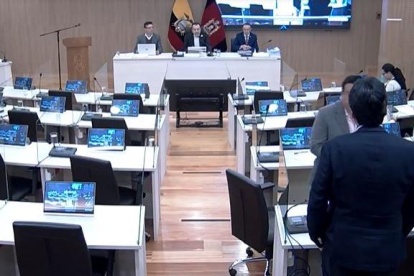 Este martes 6 de mayo se canceló la sesión de concejo metropolitano al no existir quórum, hubo molestia en los ediles