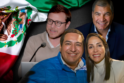 Para el gobierno de México, los correístas Rafael Correa, Luisa González, Andrés Arauz son perseguidos por la Fiscalía de Ecuador, como Augusto Verduga.