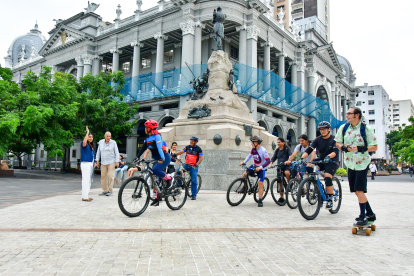 Voluntarios se sumaron al experimento.