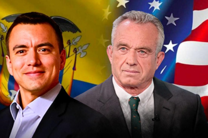 Robert F. Kennedy es amigo de la familia de Daniel Noboa.