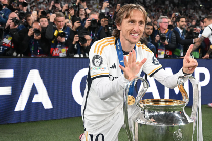 Luka Modric ganó 6 Champions League con Real Madrid