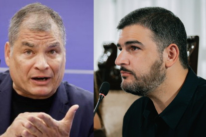 El expresidente Rafael Correa y el alcalde Aquiles Álvarez tuvieron un cruce de palabras en la red social X.