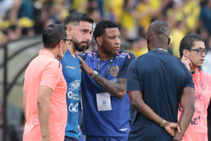 Hernán Galíndez no puedo atajar con Ecuador ante Brasil debido a un malestar