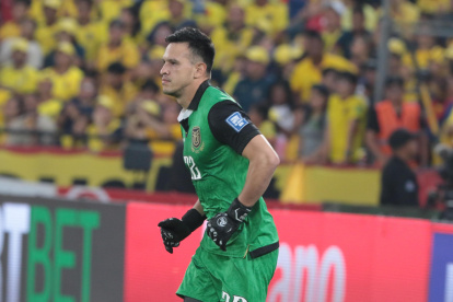 Gonzalo Valle arquero de Liga de Quito y Ecuador.